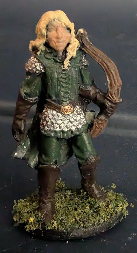 Half Elf Adventurer, On Foot